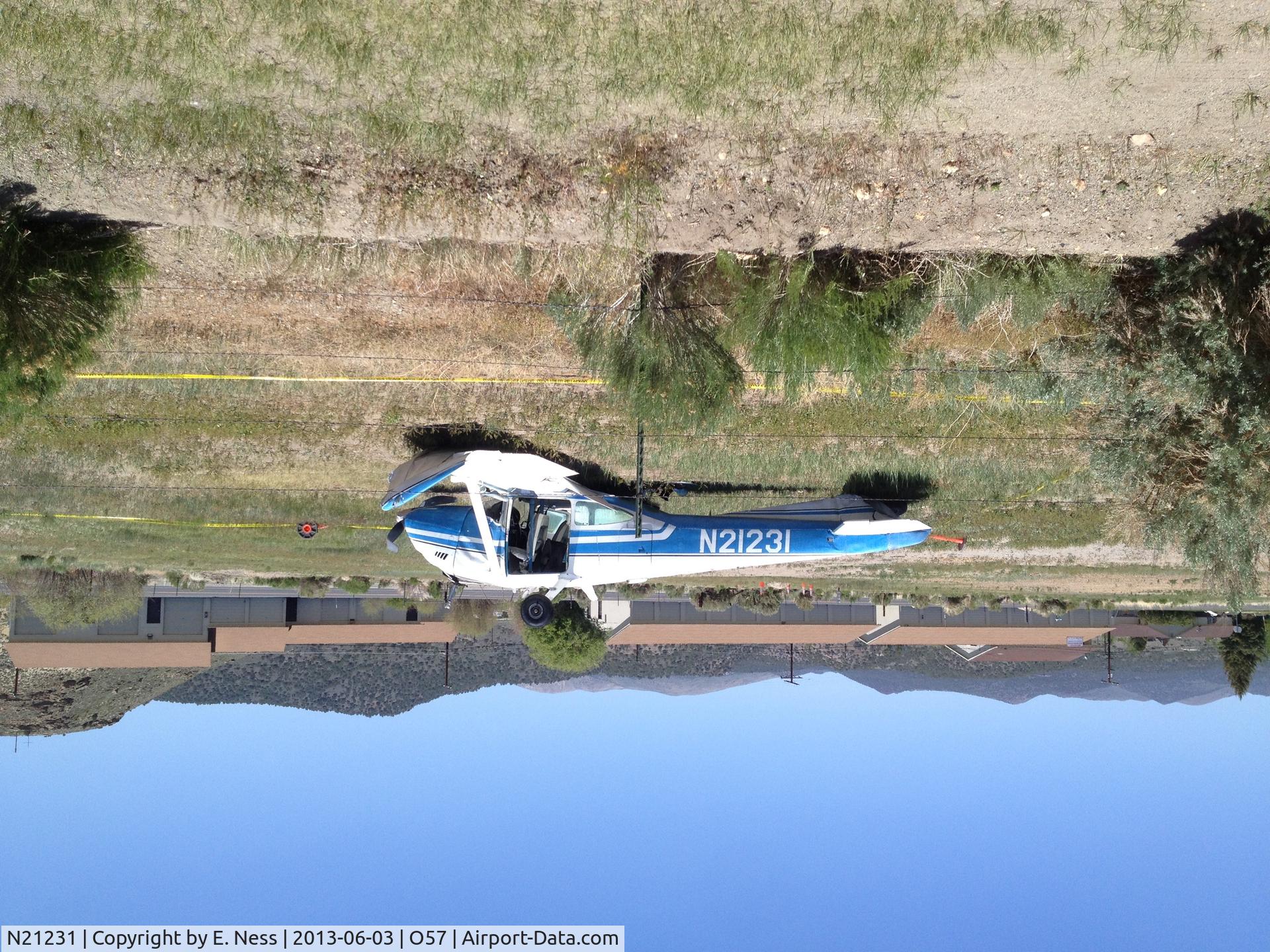 N21231, 1972 Cessna 182P Skylane C/N 18261503, Oops...
