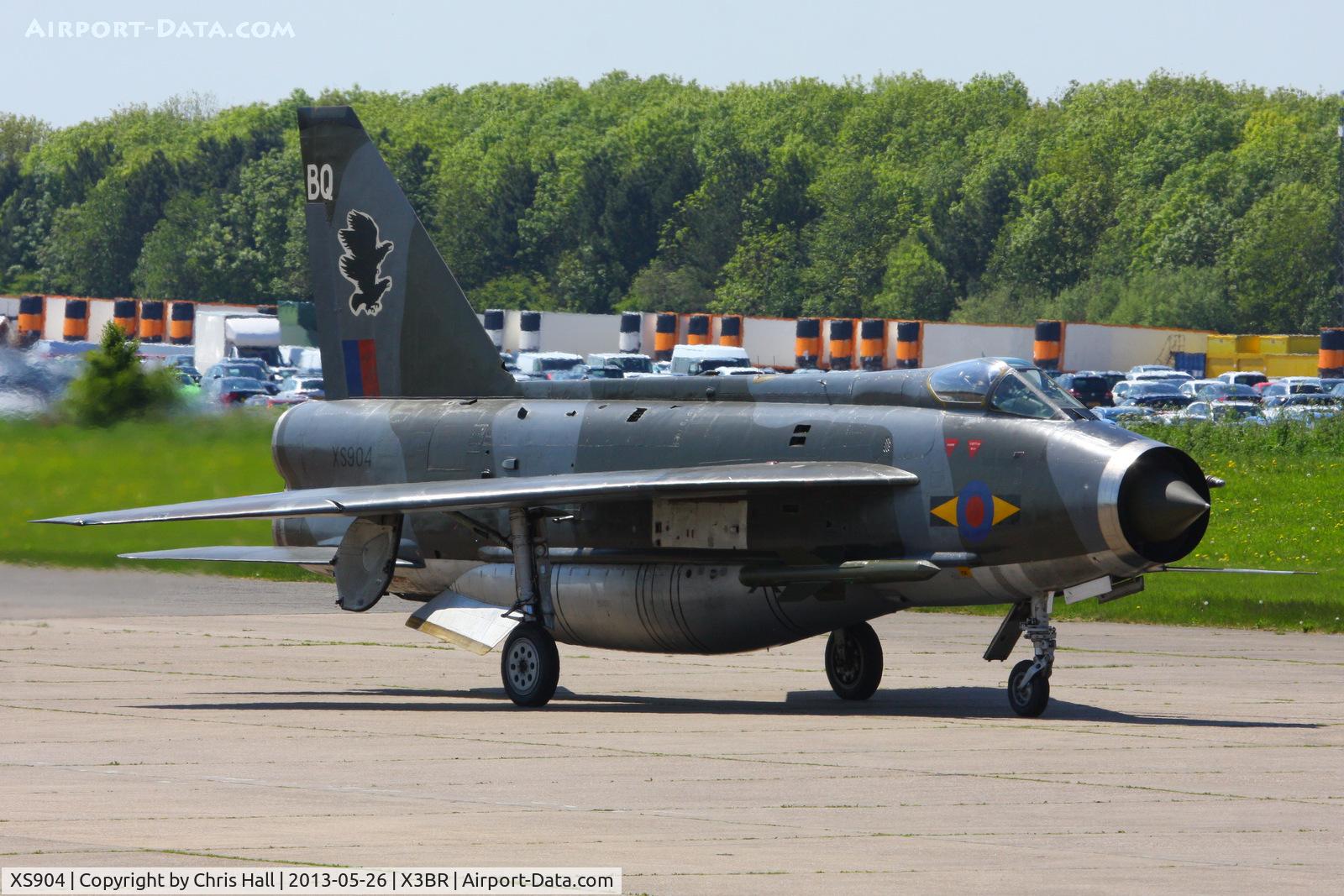 XS904, 1966 English Electric Lightning F.6 C/N 95250, at the Cold War Jets open day, Bruntingthorpe