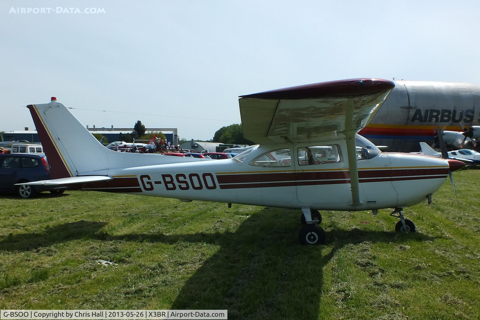 G-BSOO, 1964 Cessna 172F C/N 172-52431, at the Cold War Jets open day, Bruntingthorpe
