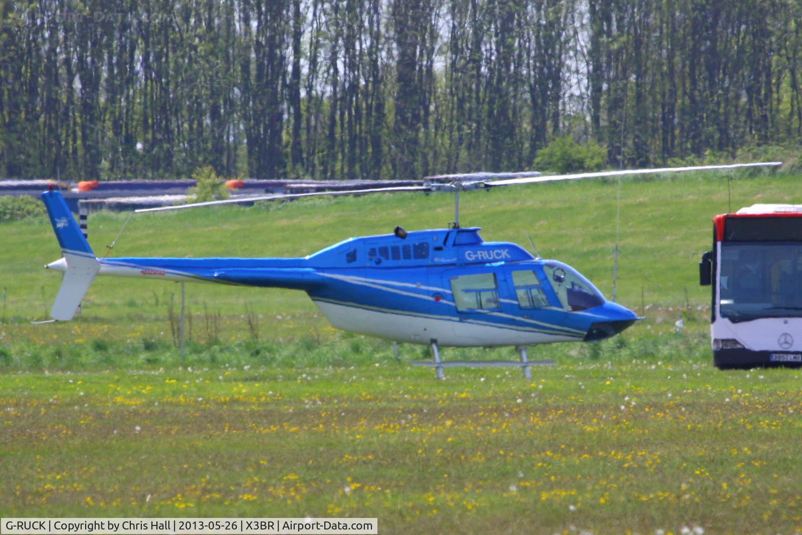 G-RUCK, 1989 Bell 206B Jetranger III C/N 4054, at the Cold War Jets open day, Bruntingthorpe
