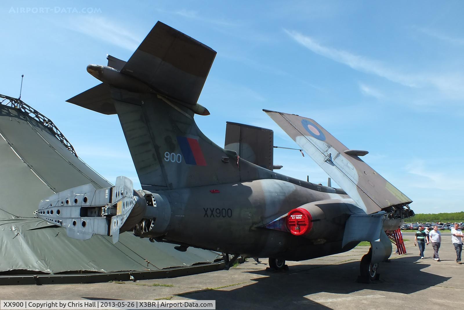 XX900, 1976 Hawker Siddeley Buccaneer S.2B C/N B3-05-75, at the Cold War Jets open day, Bruntingthorpe