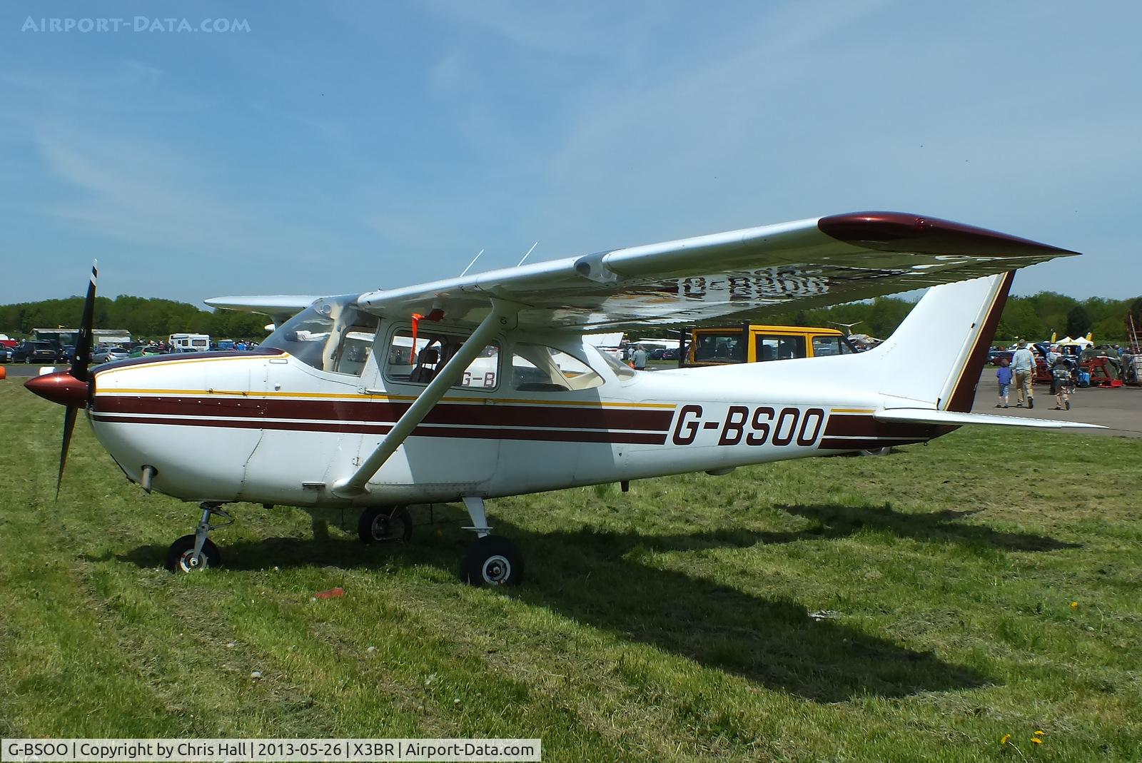 G-BSOO, 1964 Cessna 172F C/N 172-52431, at the Cold War Jets open day, Bruntingthorpe