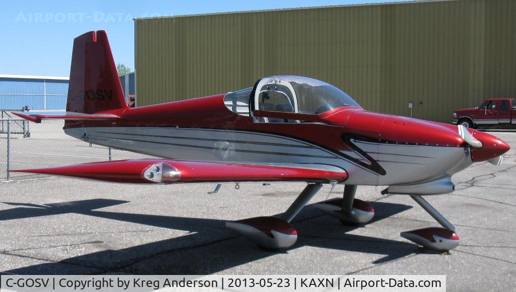 C-GOSV, 2006 Vans RV-7A C/N 72368, Vans RV-7A on the ramp.