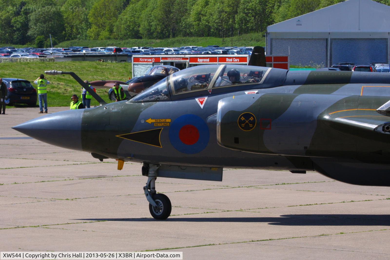 XW544, 1972 Hawker Siddeley Buccaneer S.2B C/N B3-05-71, at the Cold War Jets open day, Bruntingthorpe