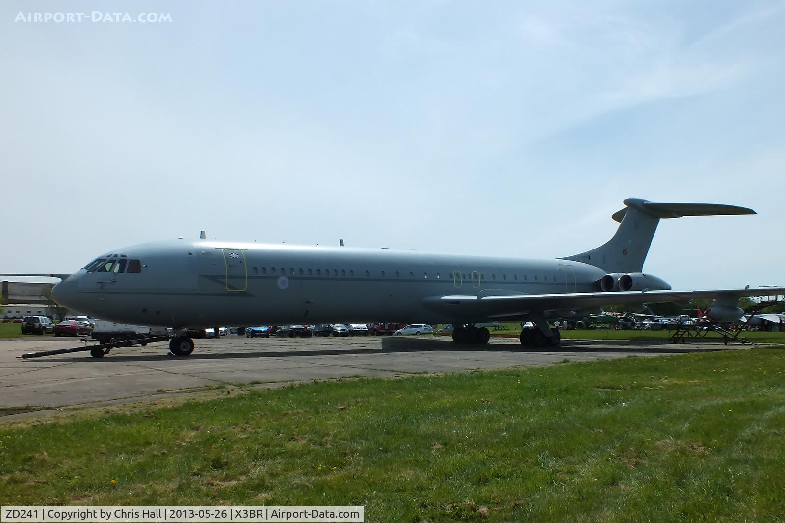 ZD241, 1968 Vickers Super VC10 K.4 C/N 863, at the Cold War Jets open day, Bruntingthorpe