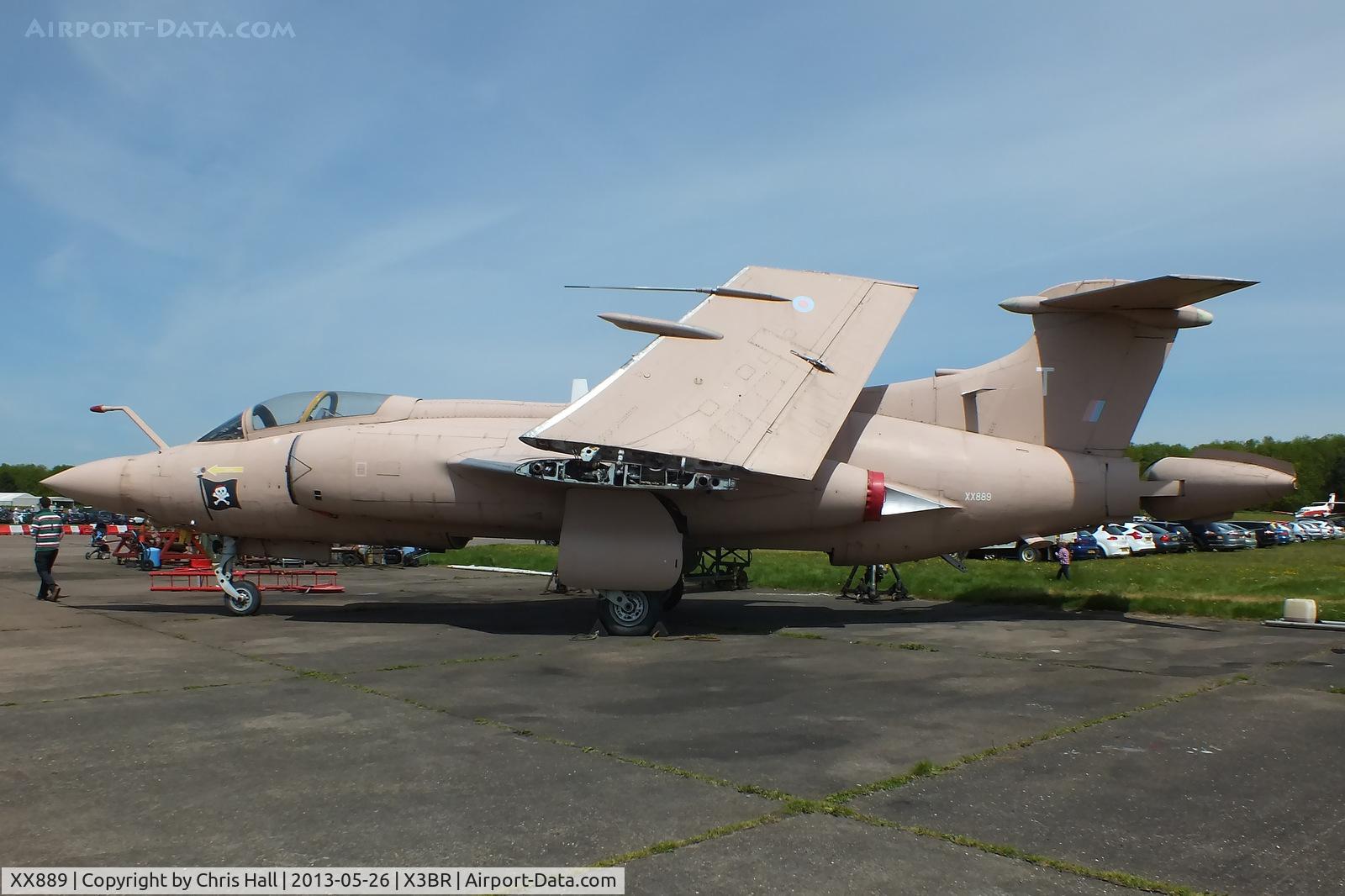 XX889, 1974 Hawker Siddeley Buccaneer S.2B C/N B3-05-73, at the Cold War Jets open day, Bruntingthorpe