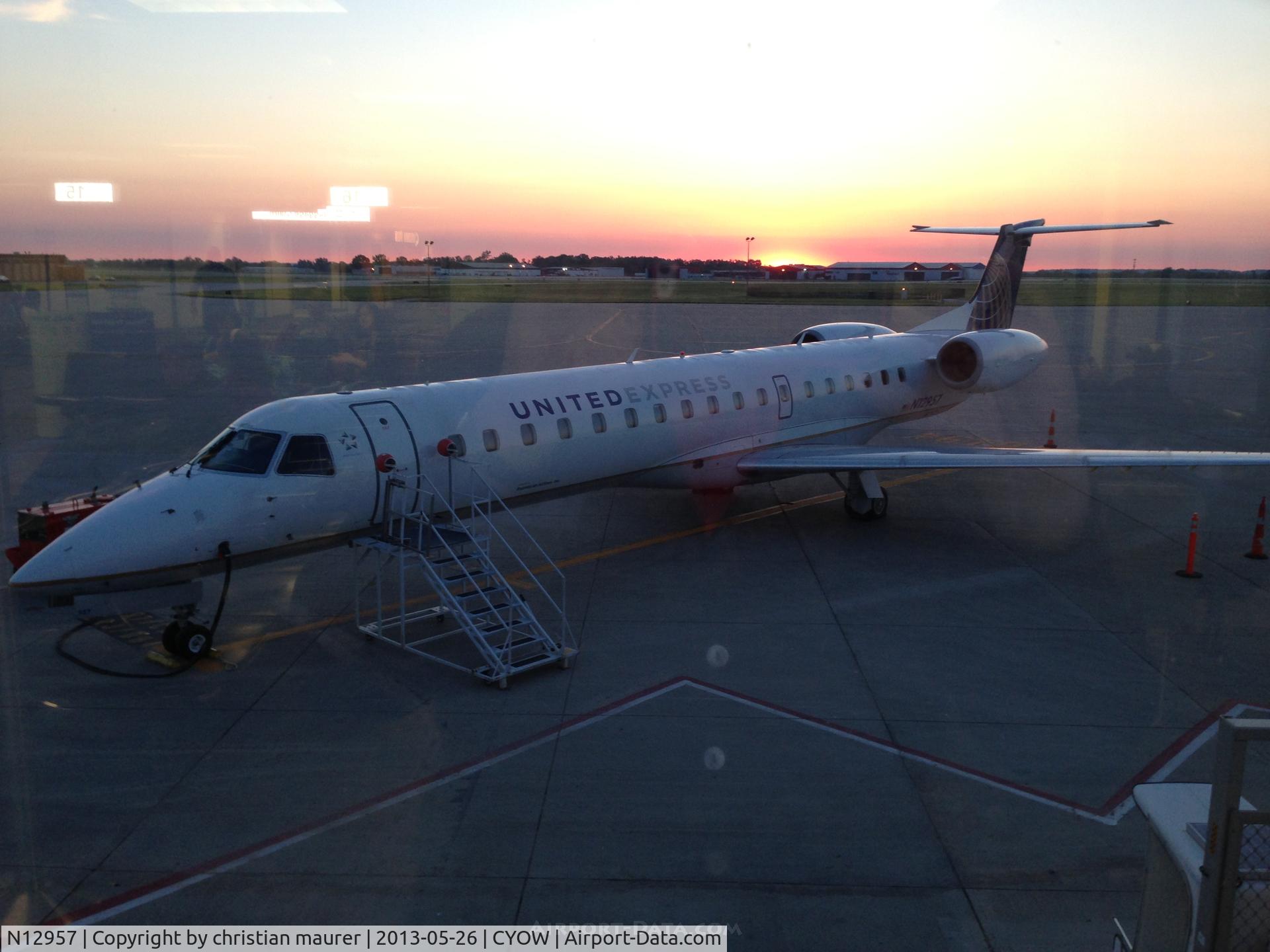 N12957, 1998 Embraer ERJ-145LR (EMB-145LR) C/N 145080, erj-145LR