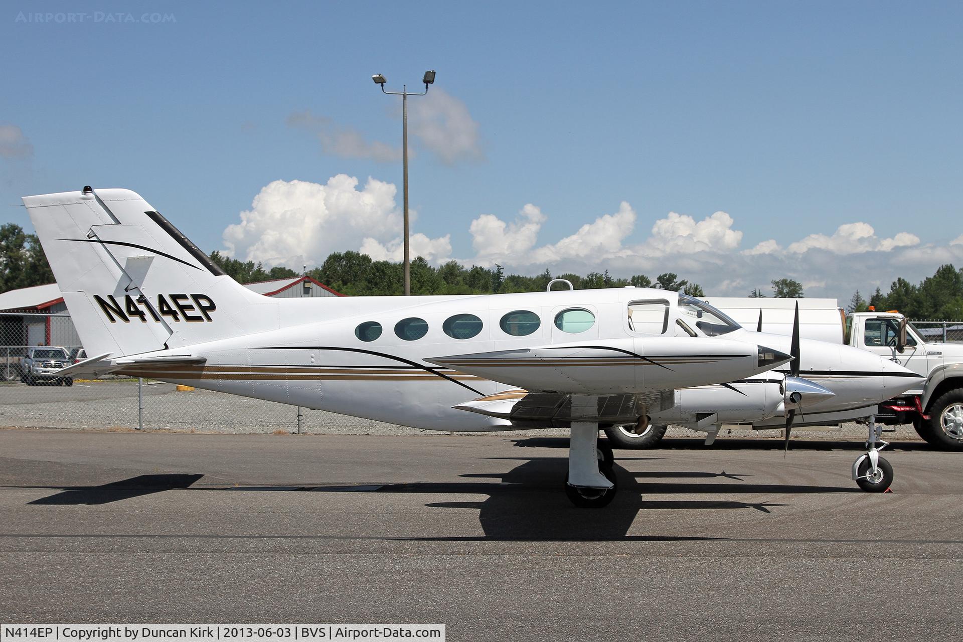 N414EP, 1977 Cessna 414 Chancellor Chancellor C/N 414-0939, The registration gives away the model of Cessna!