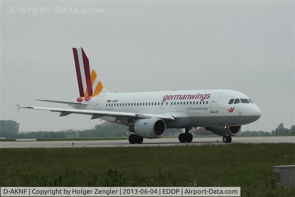 D-AKNF, 1997 Airbus A319-112 C/N 0646, Morning shuttle to STR is lining up for rwy 26L....