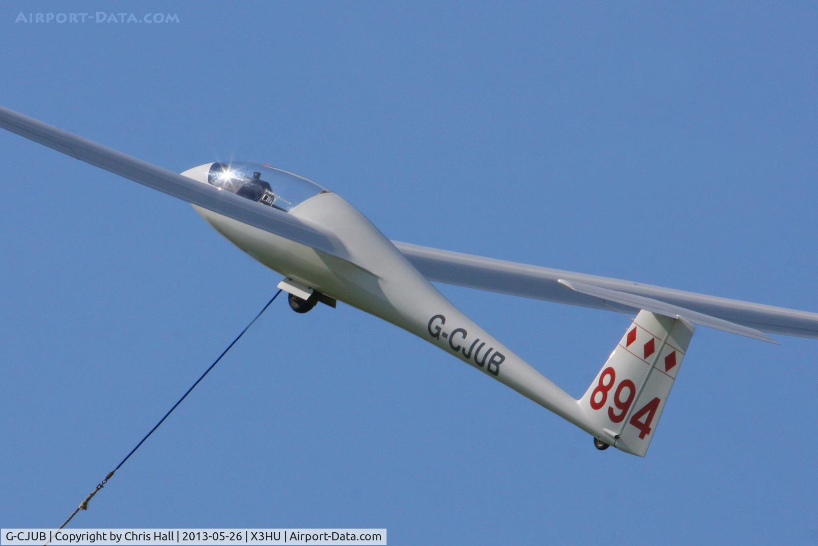 G-CJUB, 2000 Schempp-Hirth Discus CS C/N 268CS, Coventry Gliding Club, Husbands Bosworth