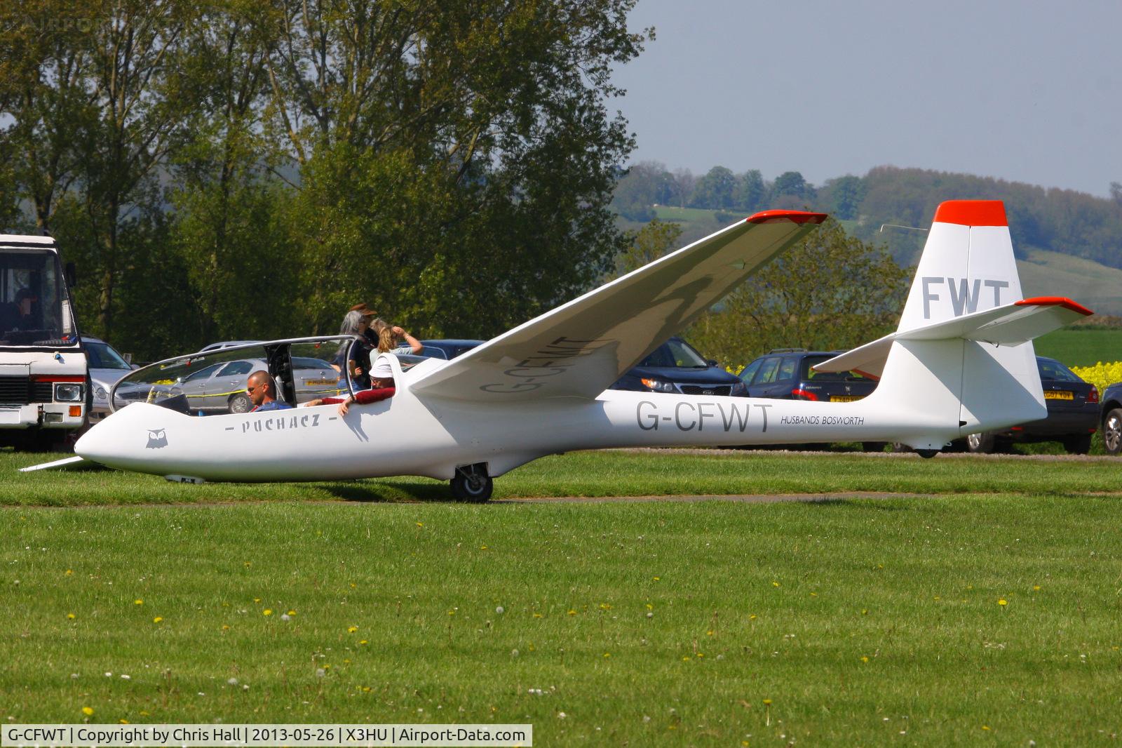 G-CFWT, 1990 PZL-Bielsko SZD-50-3 Puchacz C/N B-1988, Coventry Gliding Club, Husbands Bosworth