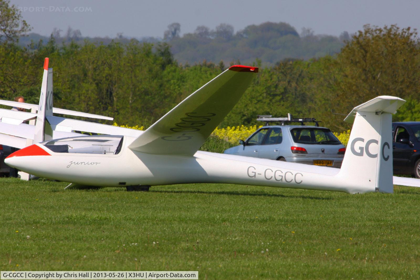 G-CGCC, 1990 PZL-Bielsko SZD-51-1 Junior C/N B-1928, Coventry Gliding Club, Husbands Bosworth