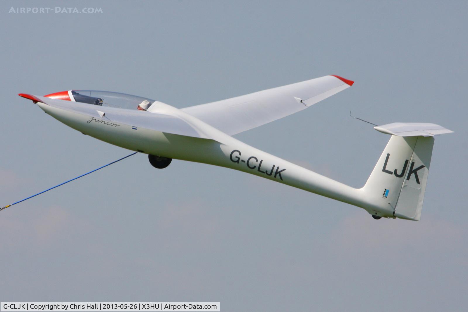 G-CLJK, 1991 PZL-Bielsko SZD-51-1 Junior C/N B-1999, Coventry Gliding Club, Husbands Bosworth