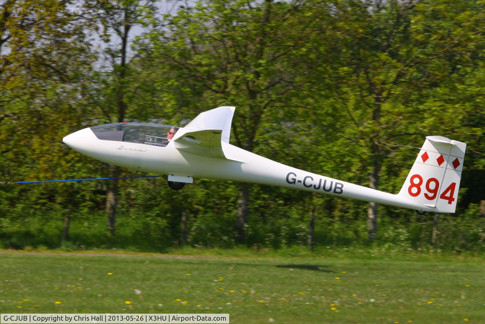 G-CJUB, 2000 Schempp-Hirth Discus CS C/N 268CS, Coventry Gliding Club, Husbands Bosworth