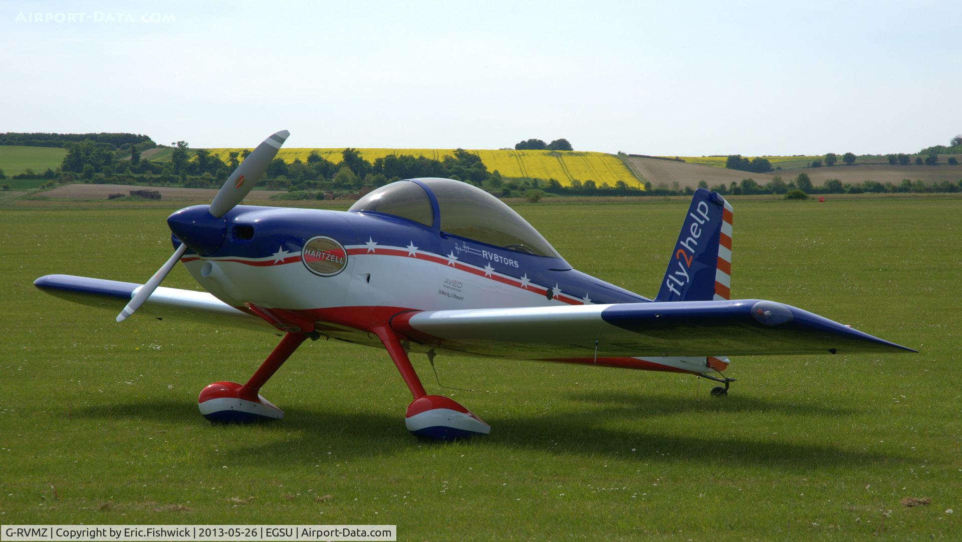 G-RVMZ, 2001 Vans RV-8 C/N PFA 303-13395, 3. G-RVMZ at the IWM Spring Airshow, May 2013.