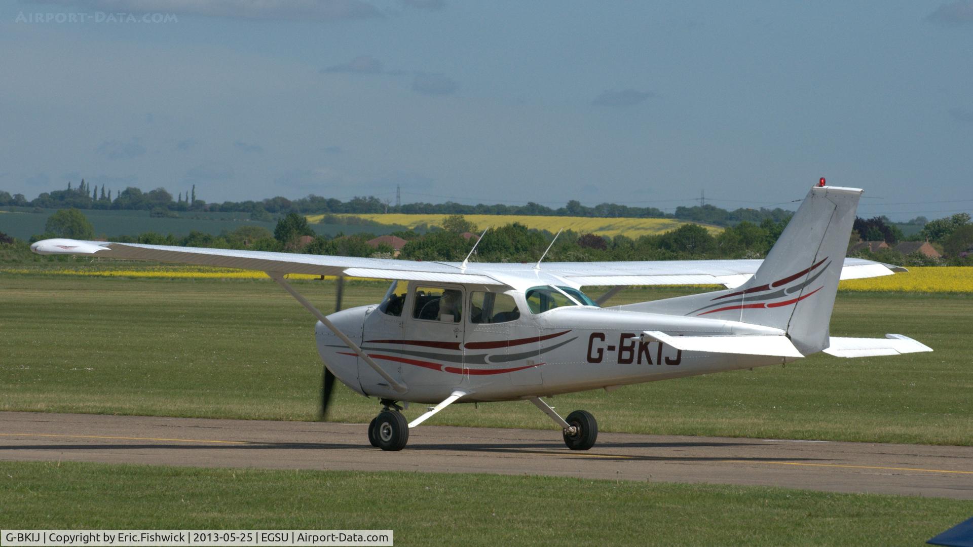 G-BKIJ, 1972 Reims F172M Skyhawk Skyhawk C/N 0920, 1. G-BKIJ at Duxford Airfield.