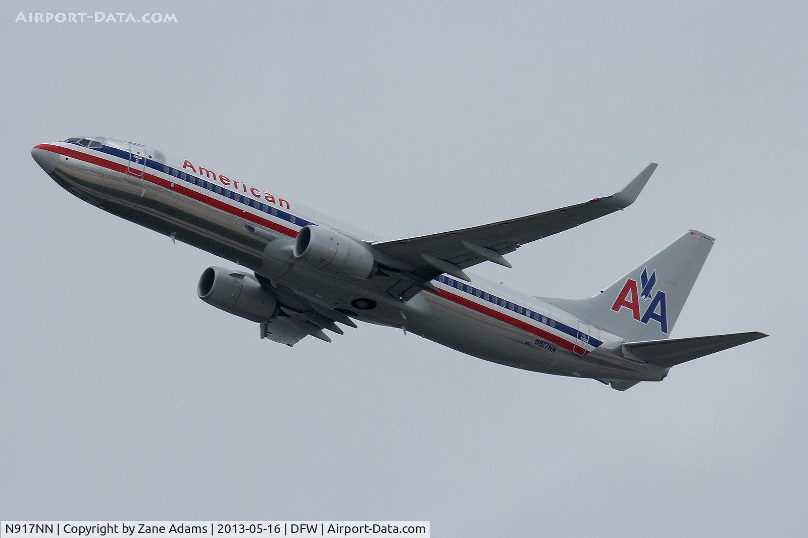 N917NN, 2013 Boeing 737-823 C/N 29572, American Airlines at DFW Airport