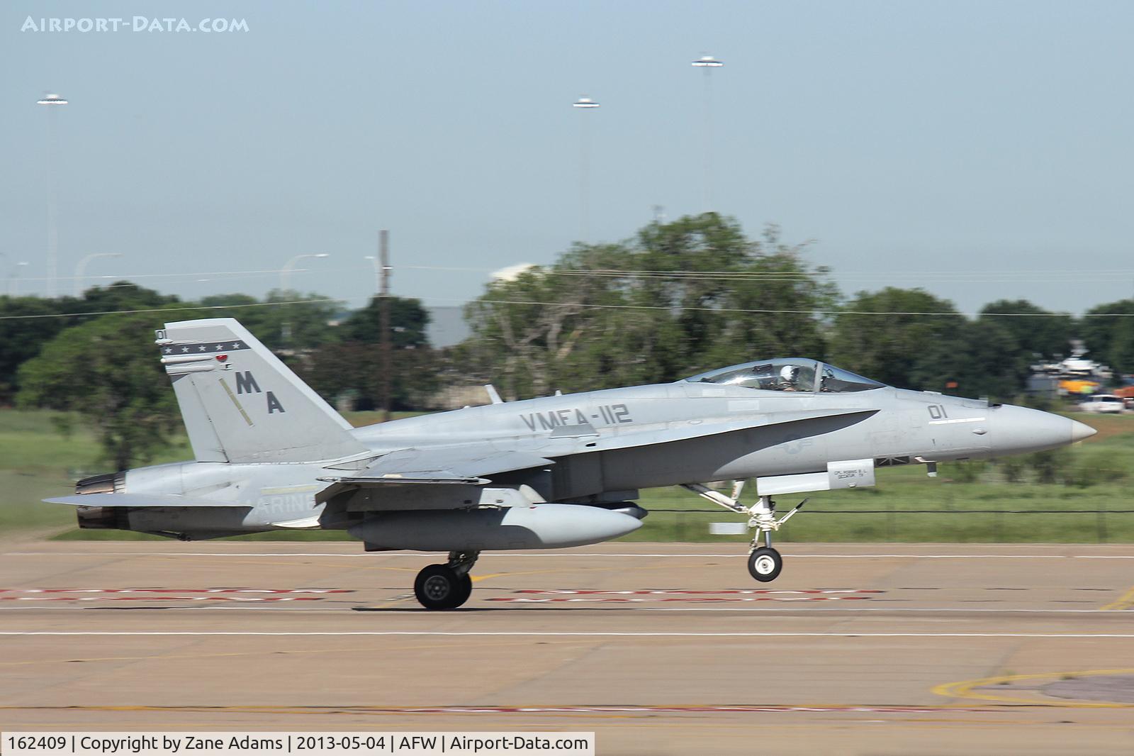 162409, McDonnell Douglas F/A-18A+ Hornet C/N 241/A191, At Alliance Airport - Fort Worth, TX