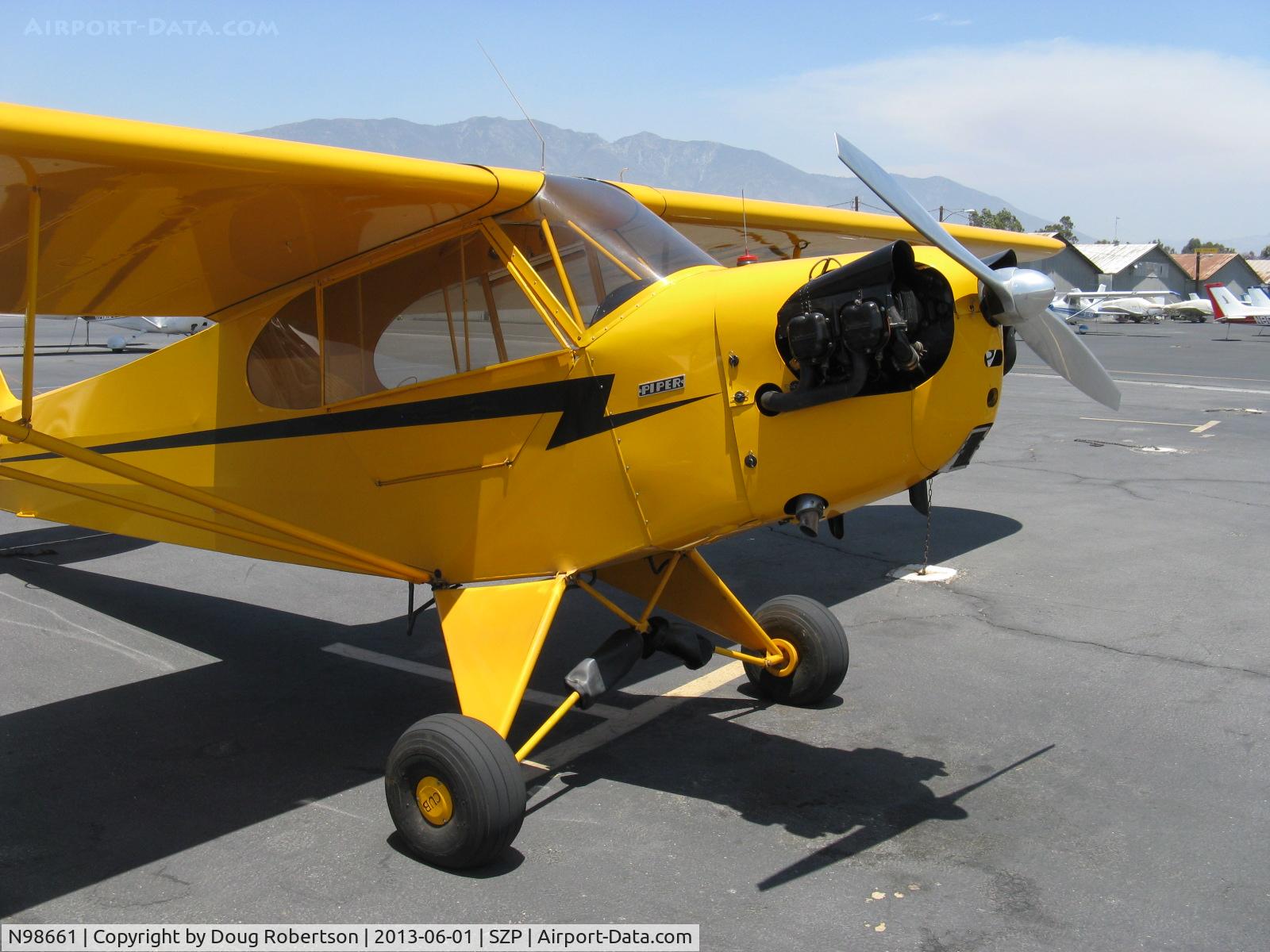 N98661, 1946 Piper J3C-65 Cub Cub C/N 18890, 1946 Piper J3C-65 CUB, Continental A&C75 75 Hp upgrade, metal prop