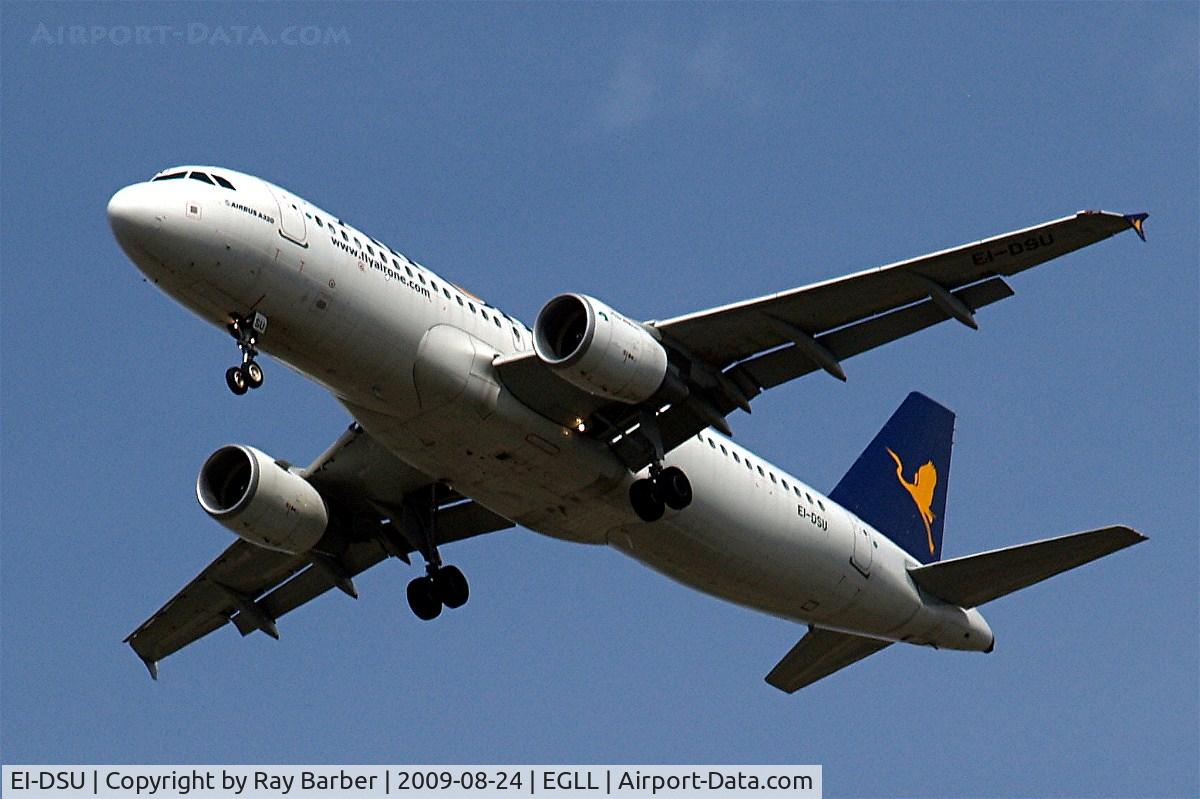 EI-DSU, 2008 Airbus A320-216 C/N 3563, Airbus A320-216 [3563] (Air One) Home~G 24/08/2009. On approach 27R.