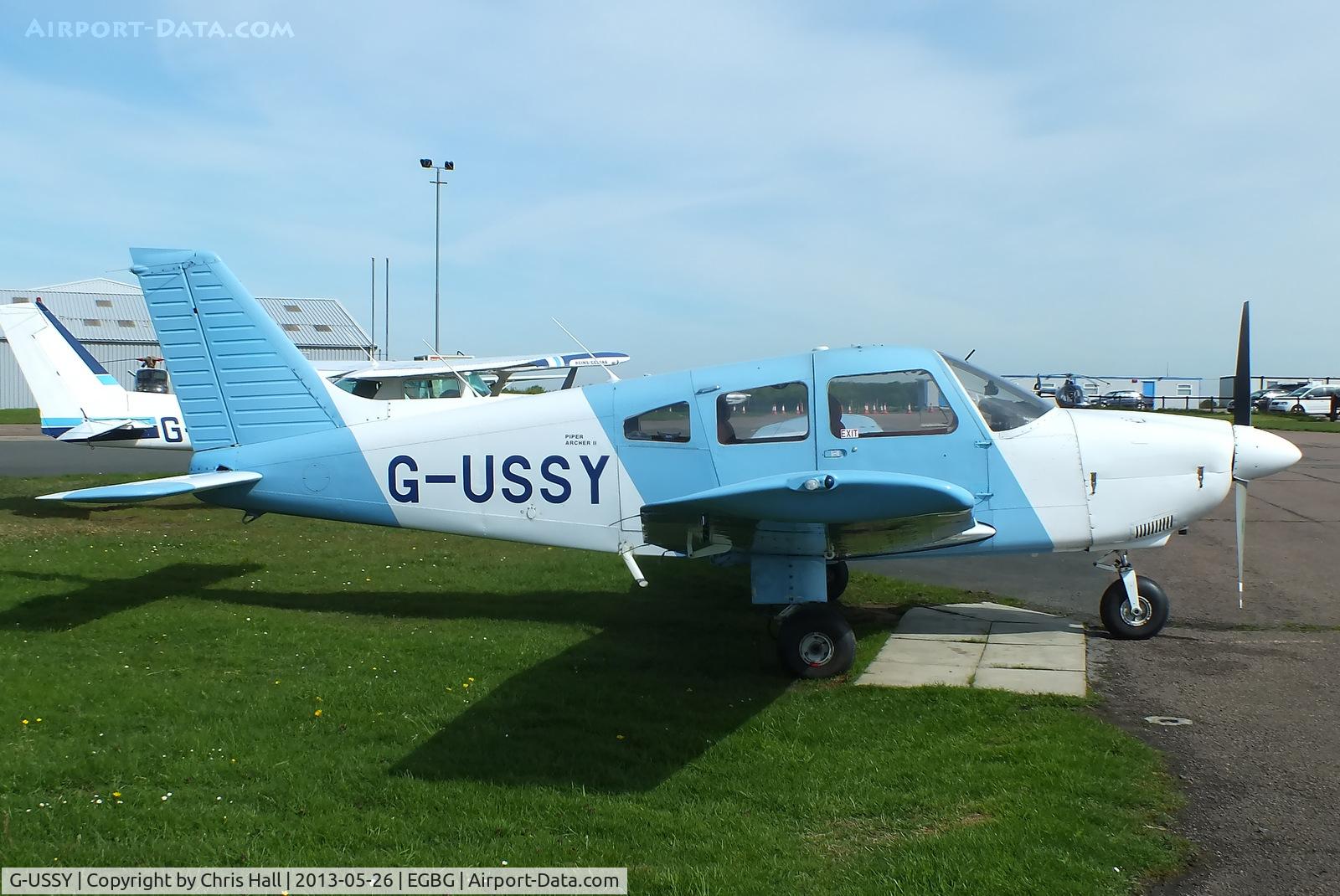 G-USSY, 1982 Piper PA-28-181 Cherokee Archer II C/N 28-8290011, Leicestershire Aero Club