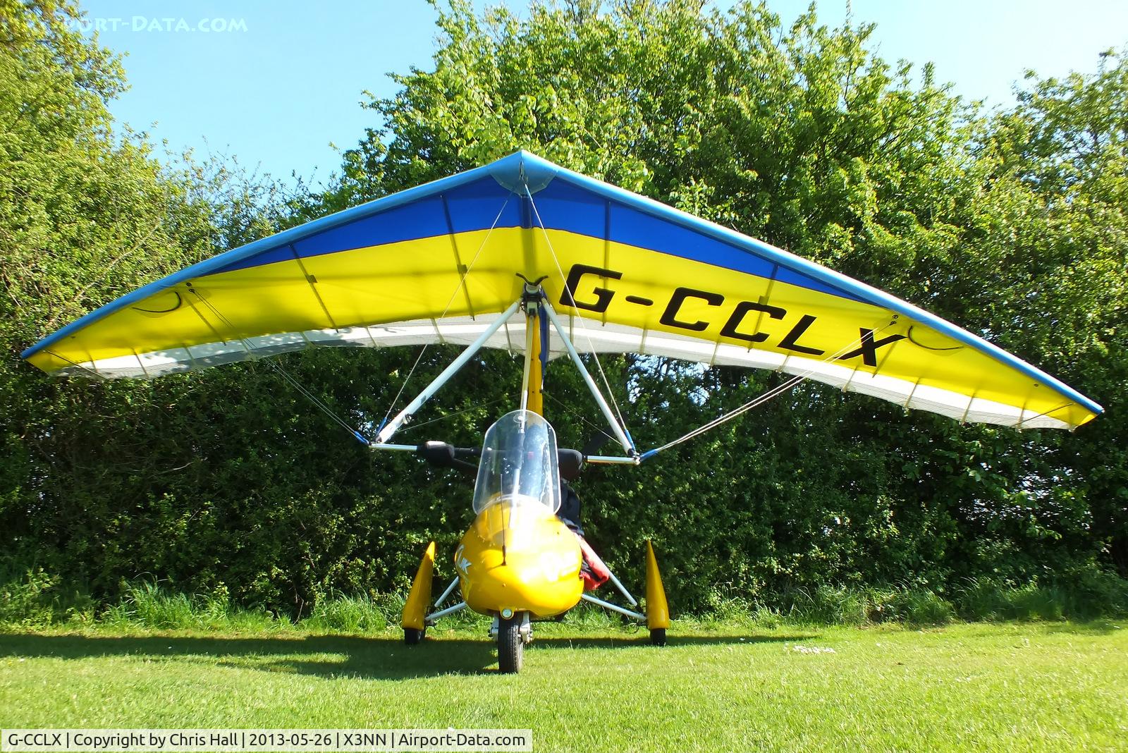 G-CCLX, 2003 Mainair Pegasus Quik 912S C/N 7996, visitor to Stoke Golding airfield