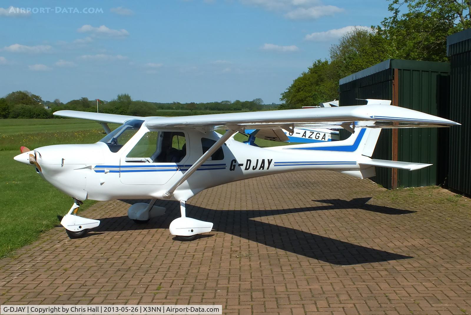 G-DJAY, 2001 Jabiru UL-450 C/N PFA 274A-13633, at Stoke Golding airfield, set amongst beautiful open countryside on the Leicestershire Warwickshire borders