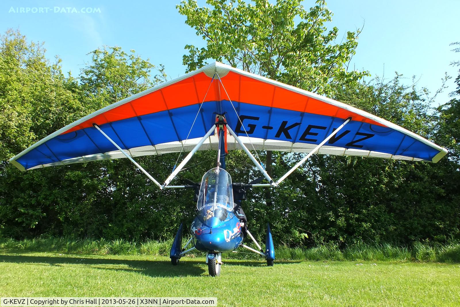 G-KEVZ, 2011 P&M Aviation QuikR C/N 8598, visitor to Stoke Golding airfield
