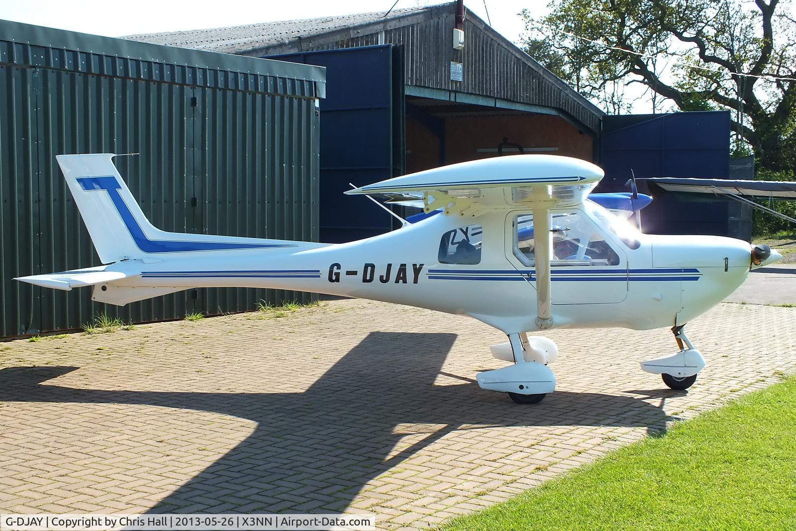 G-DJAY, 2001 Jabiru UL-450 C/N PFA 274A-13633, at Stoke Golding airfield, set amongst beautiful open countryside on the Leicestershire Warwickshire borders