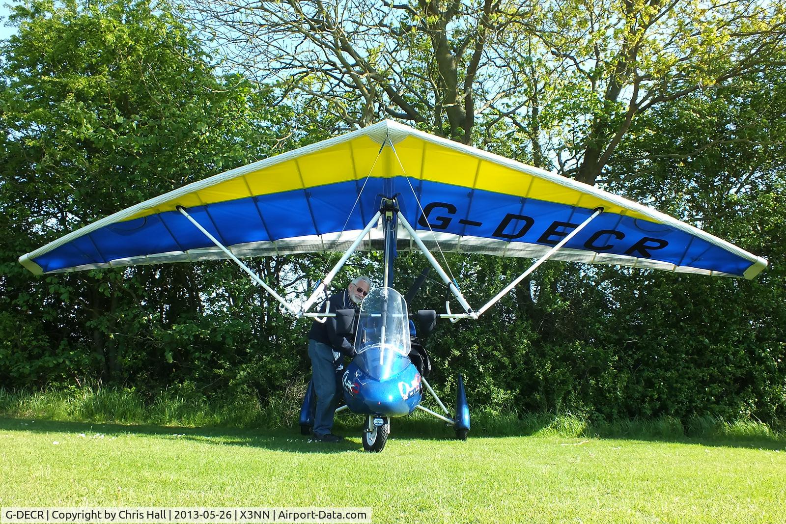 G-DECR, 2010 P&M Aviation QuikR C/N 8521, visitor to Stoke Golding airfield