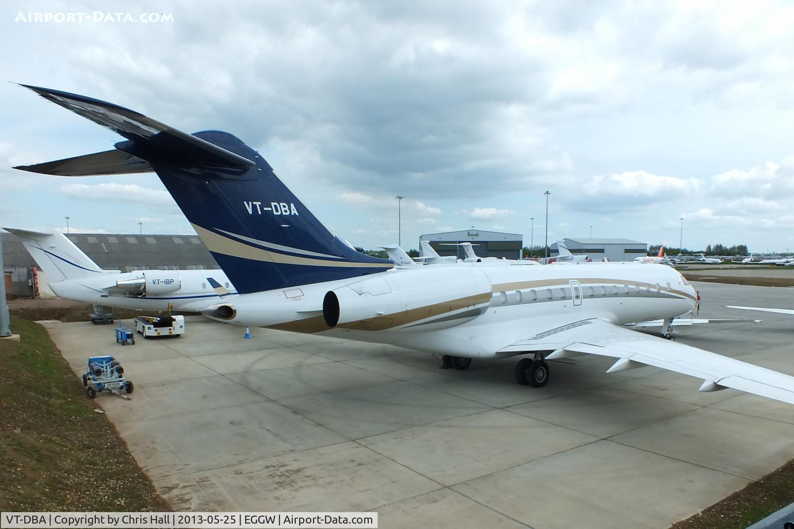 VT-DBA, 2008 Bombardier BD-700-1A10 Global 5000 C/N 9289, Fleming Global Assets Ltd