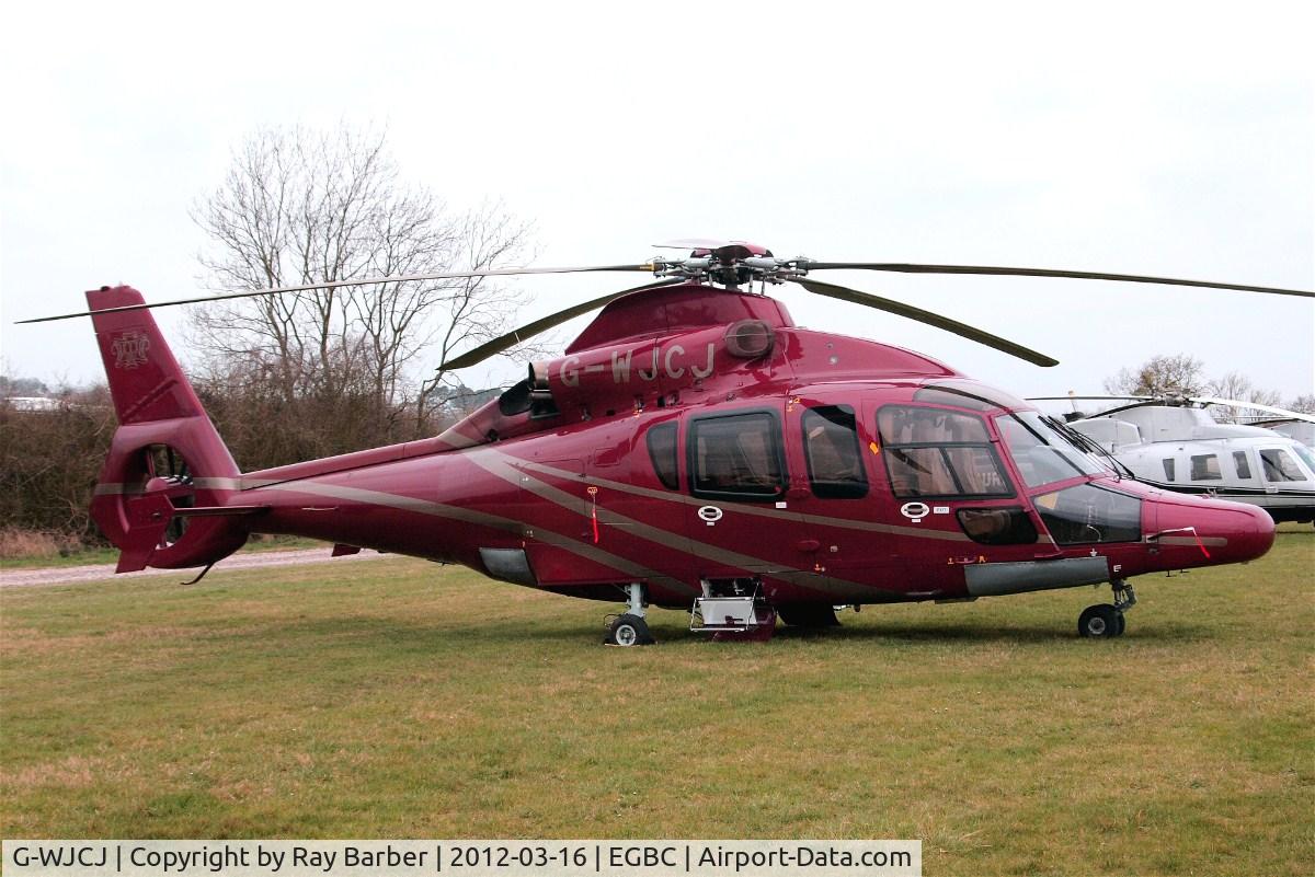 G-WJCJ, 2006 Eurocopter EC-155B-1 C/N 6748, Eurocopter EC.155B1 Dauphin [6748] (Starspeed) Cheltenham Racecourse~G 16/03/2012
