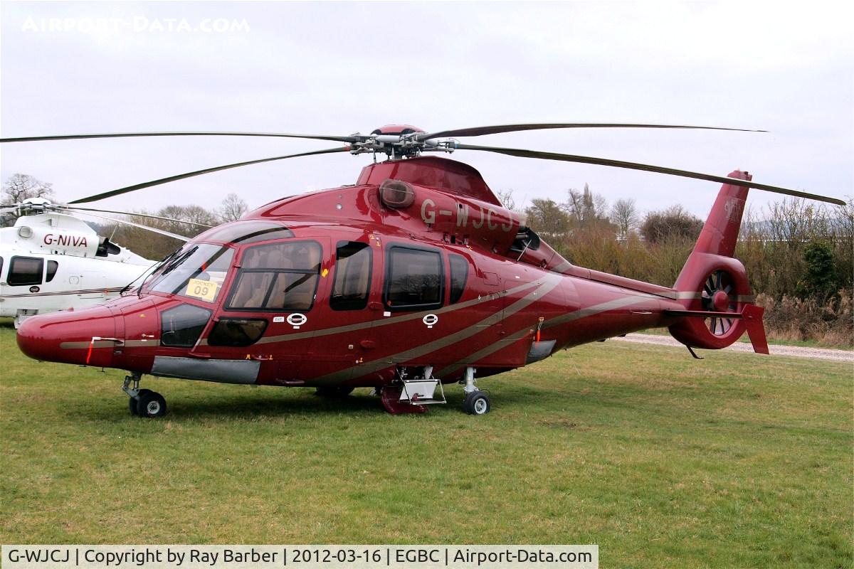 G-WJCJ, 2006 Eurocopter EC-155B-1 C/N 6748, Eurocopter EC.155B1 Dauphin [6748] (Starspeed) Cheltenham Racecourse~G 16/03/2012