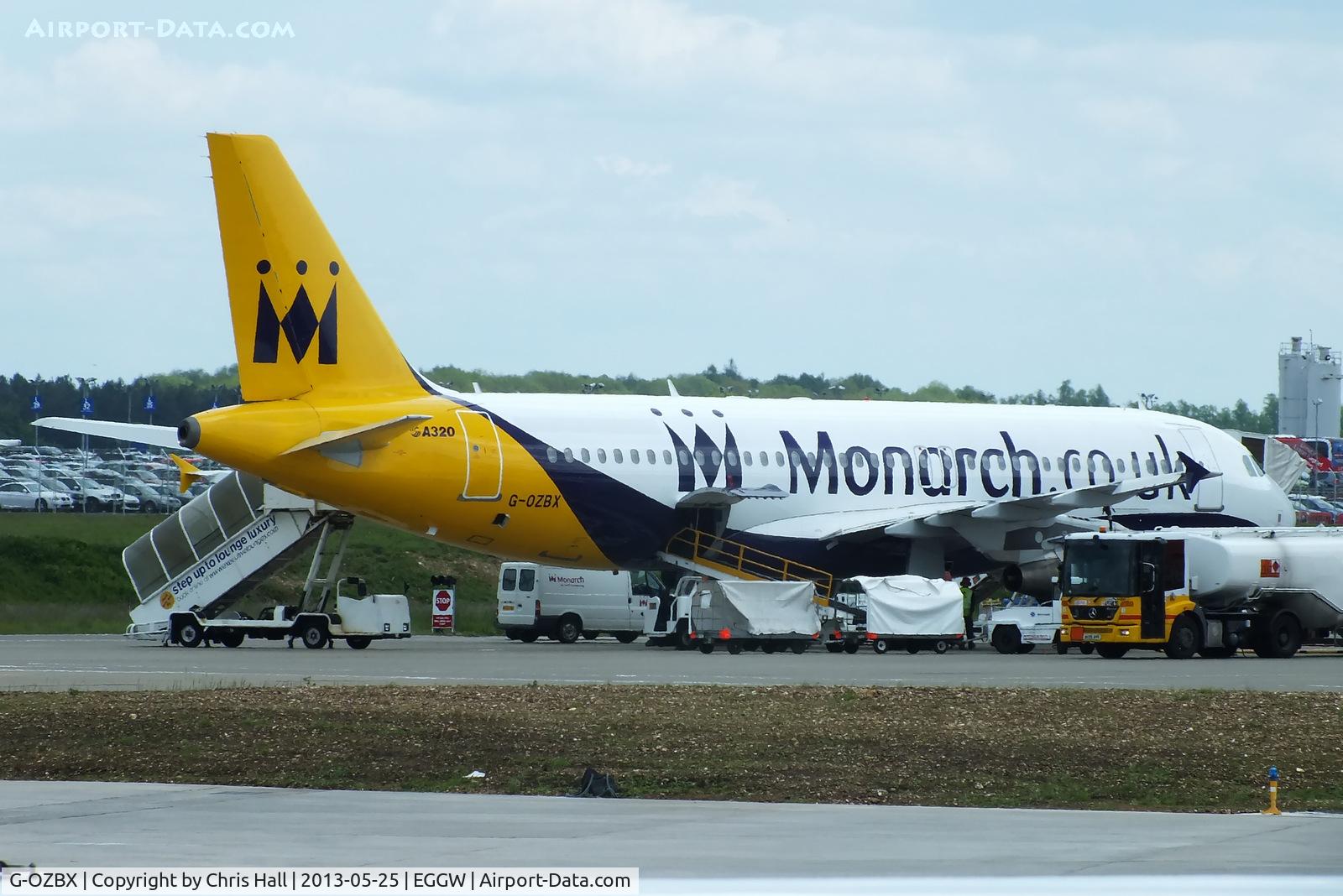 G-OZBX, 2001 Airbus A320-214 C/N 1637, Monarch