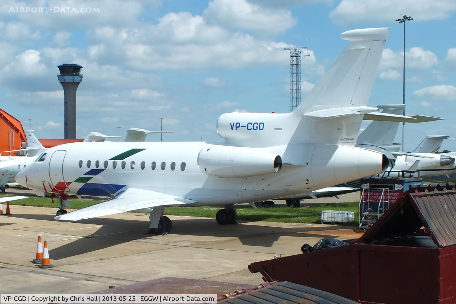VP-CGD, 2000 Dassault Falcon 900EX C/N 65, VW Air Services