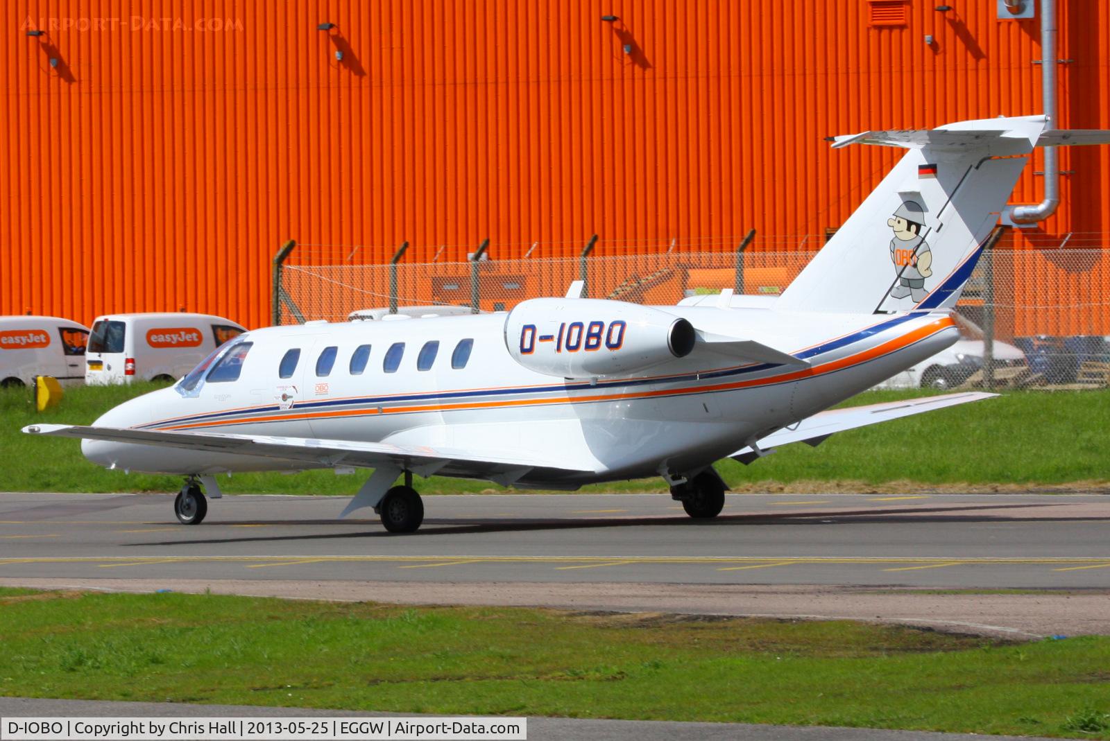 D-IOBO, 2011 Cessna 525A CitationJet CJ2+ C/N 525A-0486, visitor for the Champions League Final