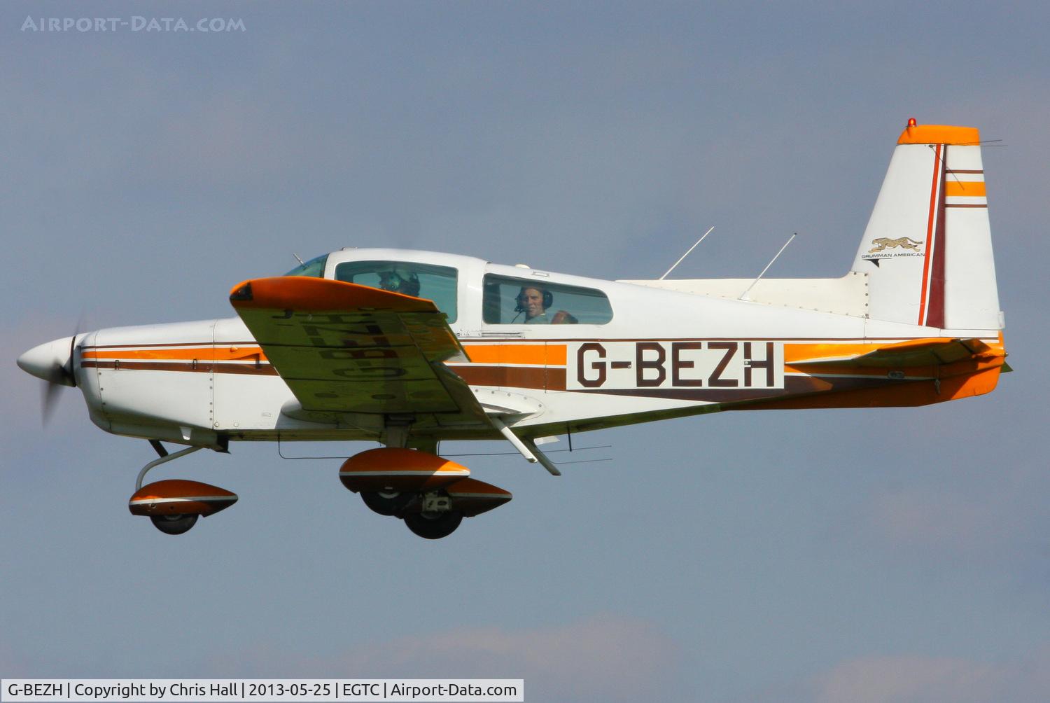 G-BEZH, 1974 Grumman American AA-5 Traveler C/N AA5-0566, privately owned