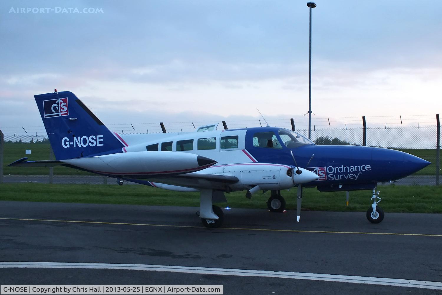 G-NOSE, 1975 Cessna 402B Utililiner C/N 402B-0823, Reconnaissance Ventures Ltd