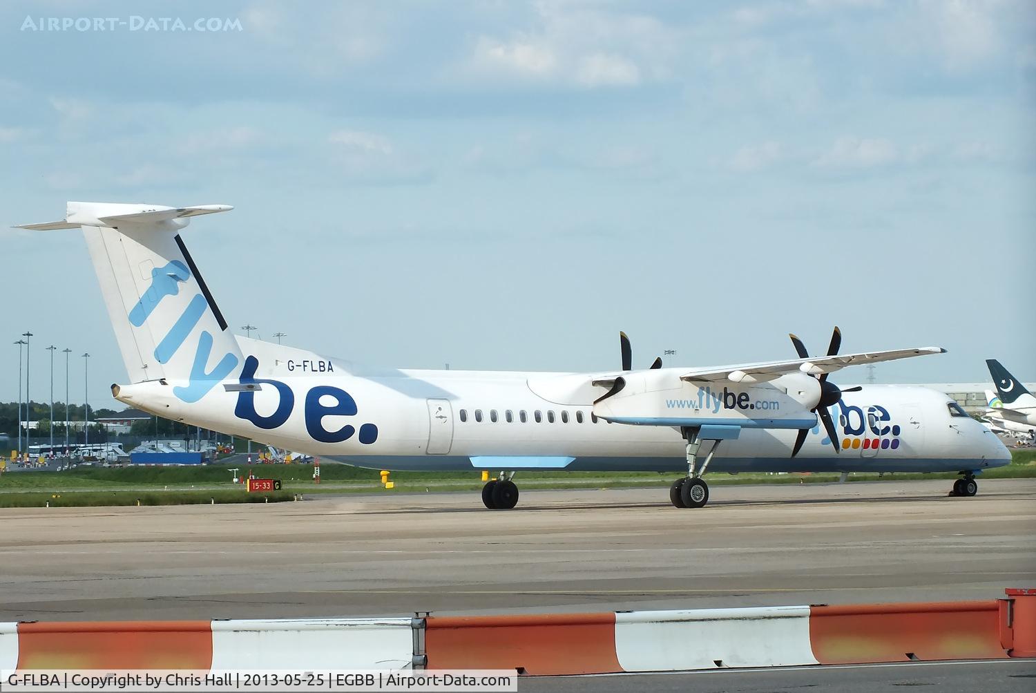 G-FLBA, 2009 De Havilland Canada DHC-8-402Q Dash 8 C/N 4253, flybe