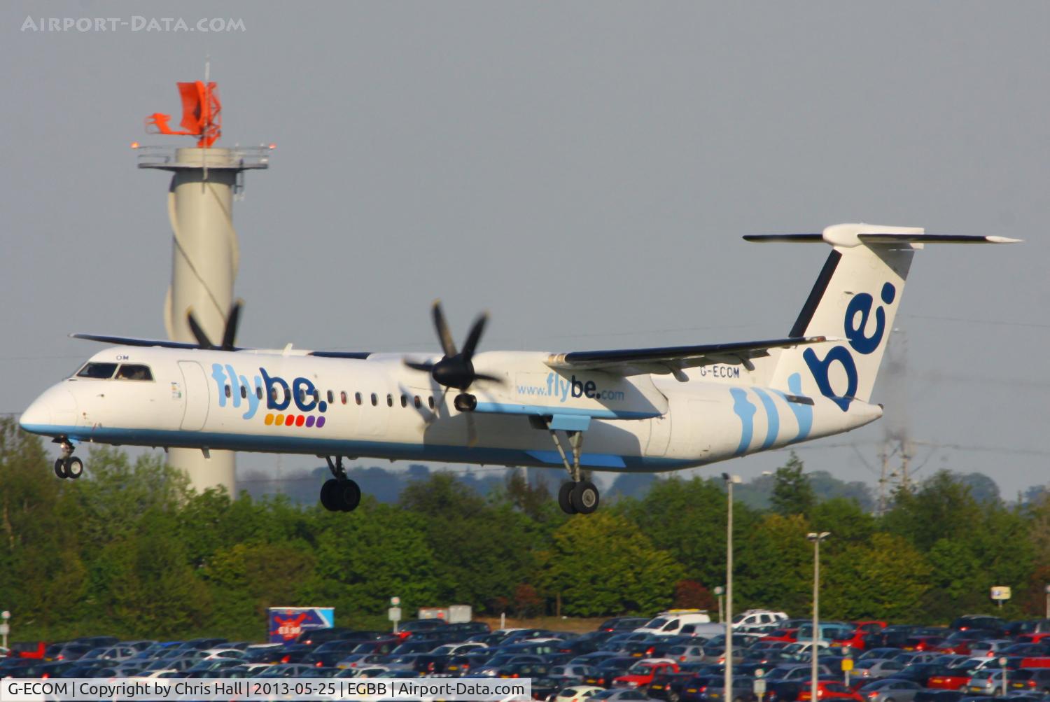G-ECOM, 2008 De Havilland Canada DHC-8-402Q Dash 8 C/N 4233, flybe