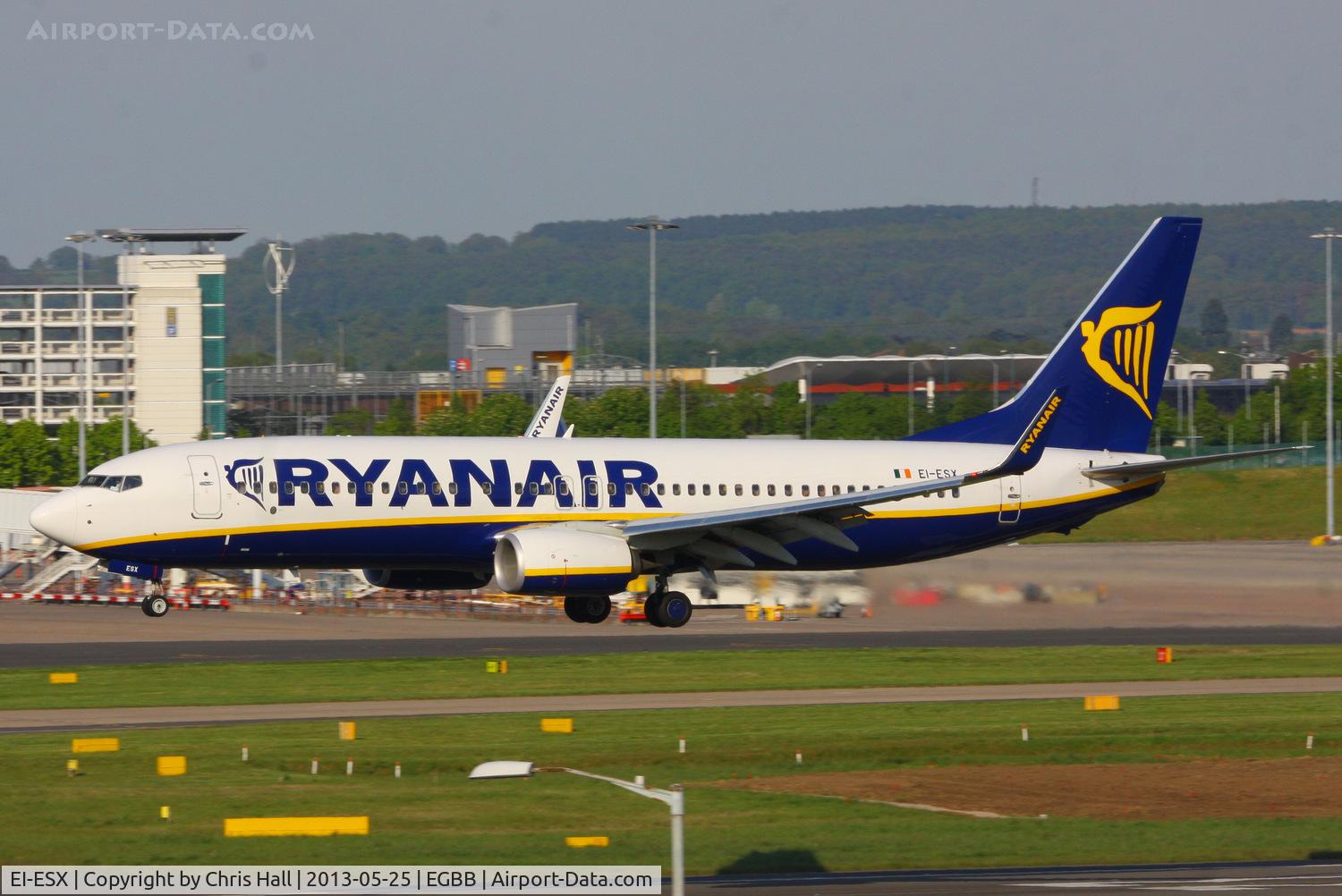 EI-ESX, 2011 Boeing 737-8AS C/N 34998, Ryanair