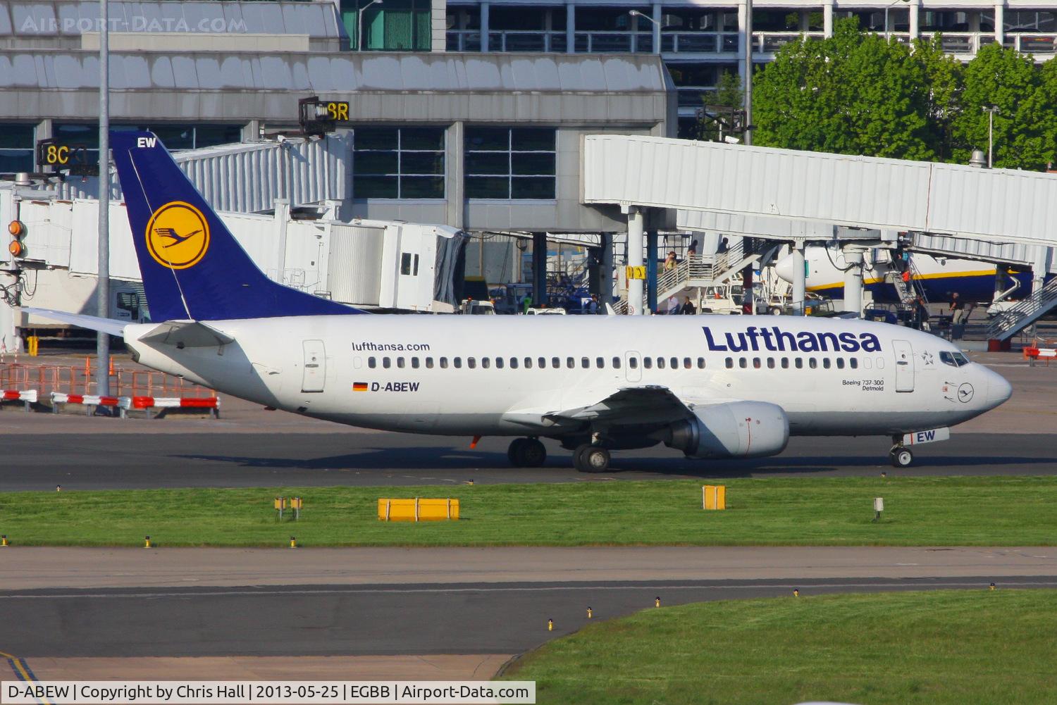 D-ABEW, 1995 Boeing 737-330 C/N 27905, Lufthansa