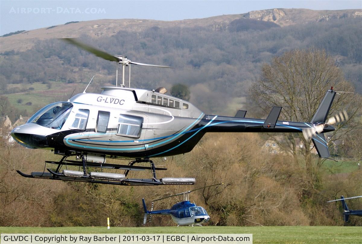 G-LVDC, 1989 Bell 206L-3 LongRanger III C/N 51300, Bell 206L-3 Long Ranger III [51300] Cheltenham Racecourse~G 17/03/2011