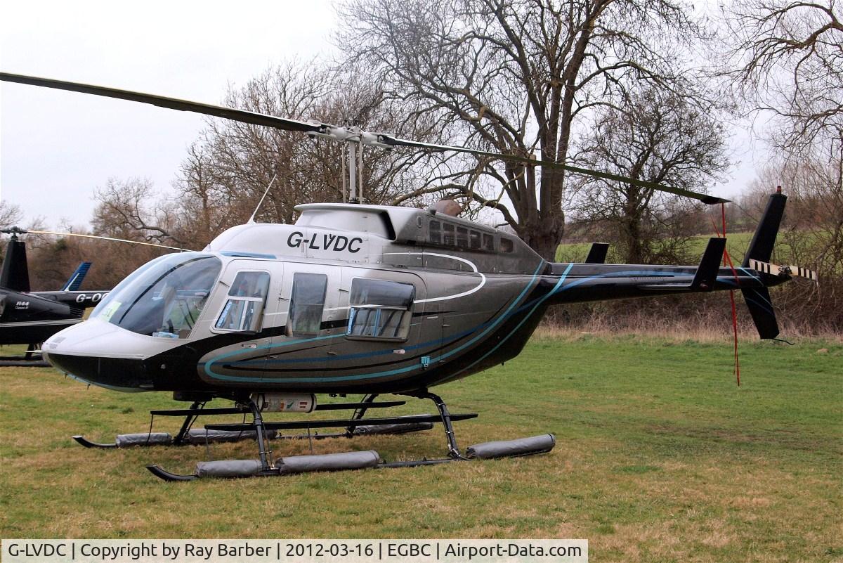 G-LVDC, 1989 Bell 206L-3 LongRanger III C/N 51300, Bell 206L-3 Long Ranger III [51300] Cheltenham Racecourse~G 16/03/2012
