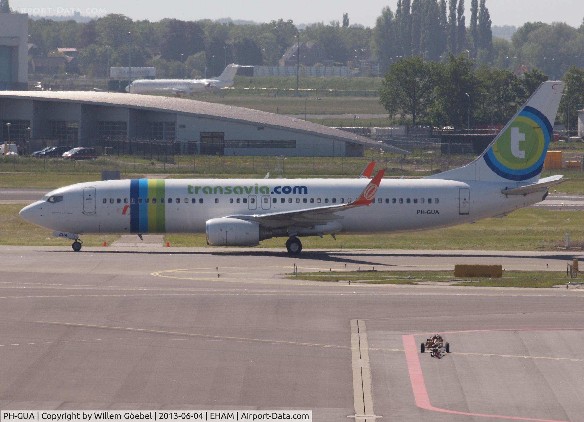 PH-GUA, 2010 Boeing 737-8EH C/N 37601, Taxi to the runway 36L on Schiphol Airport