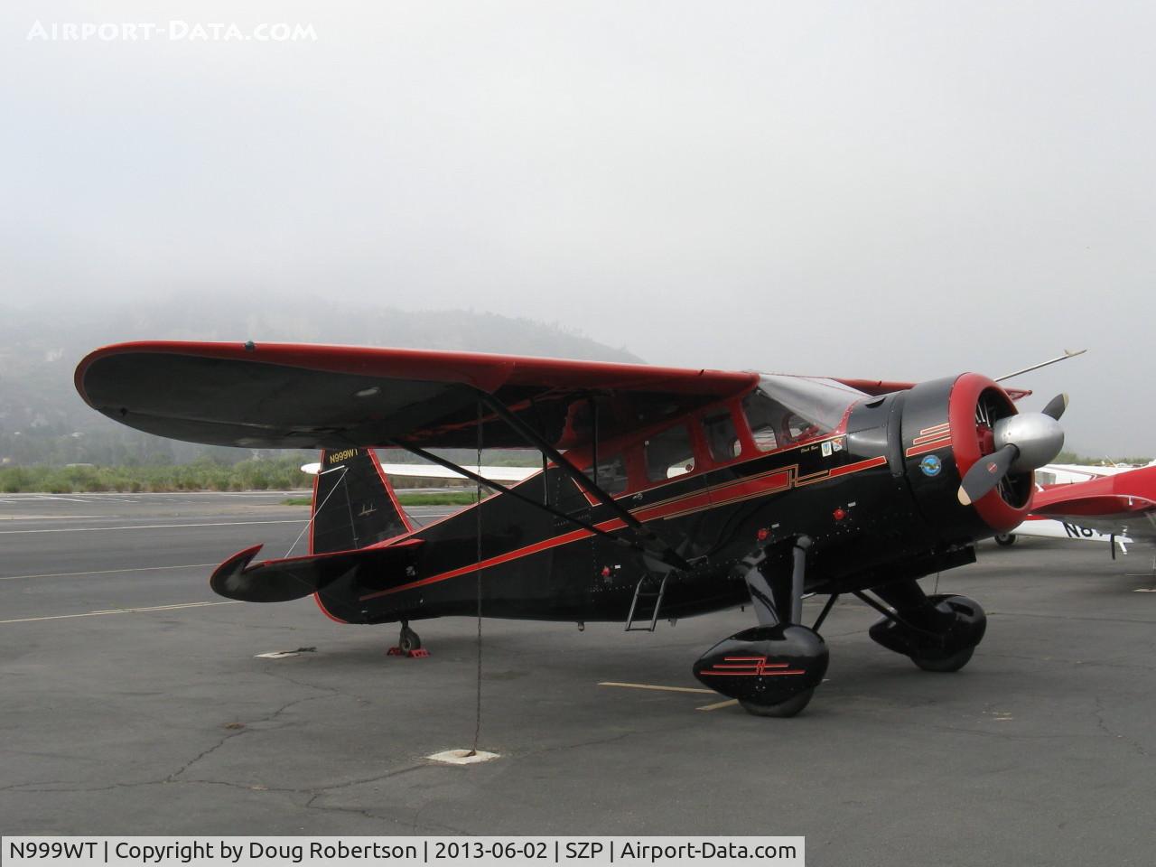 N999WT, 1943 Howard Aircraft DGA-15P C/N 29462, 1943 Howard DGA-15P 'Black Bear', P&W R-985 Wasp Jr. radial 450 Hp