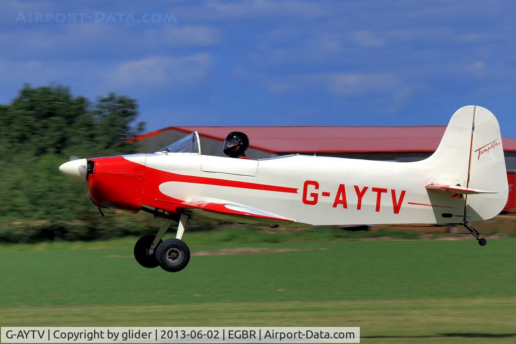 G-AYTV, 1971 Jurca MJ-2D Tempete C/N PFA 2002, Another smart French design