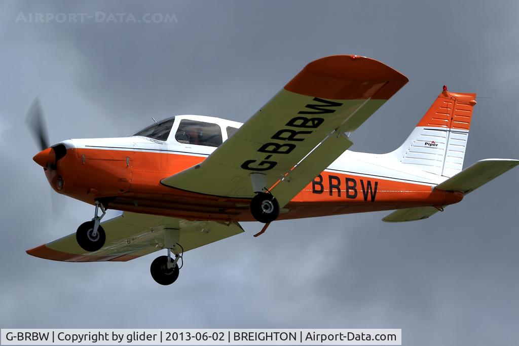 G-BRBW, 1974 Piper PA-28-140 Cherokee Cruiser C/N 28-7425153, Having to overshoot