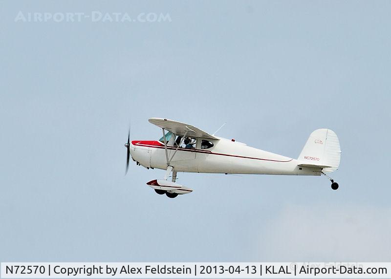 N72570, 1946 Cessna 140 C/N 9740, @sun-N-Fun