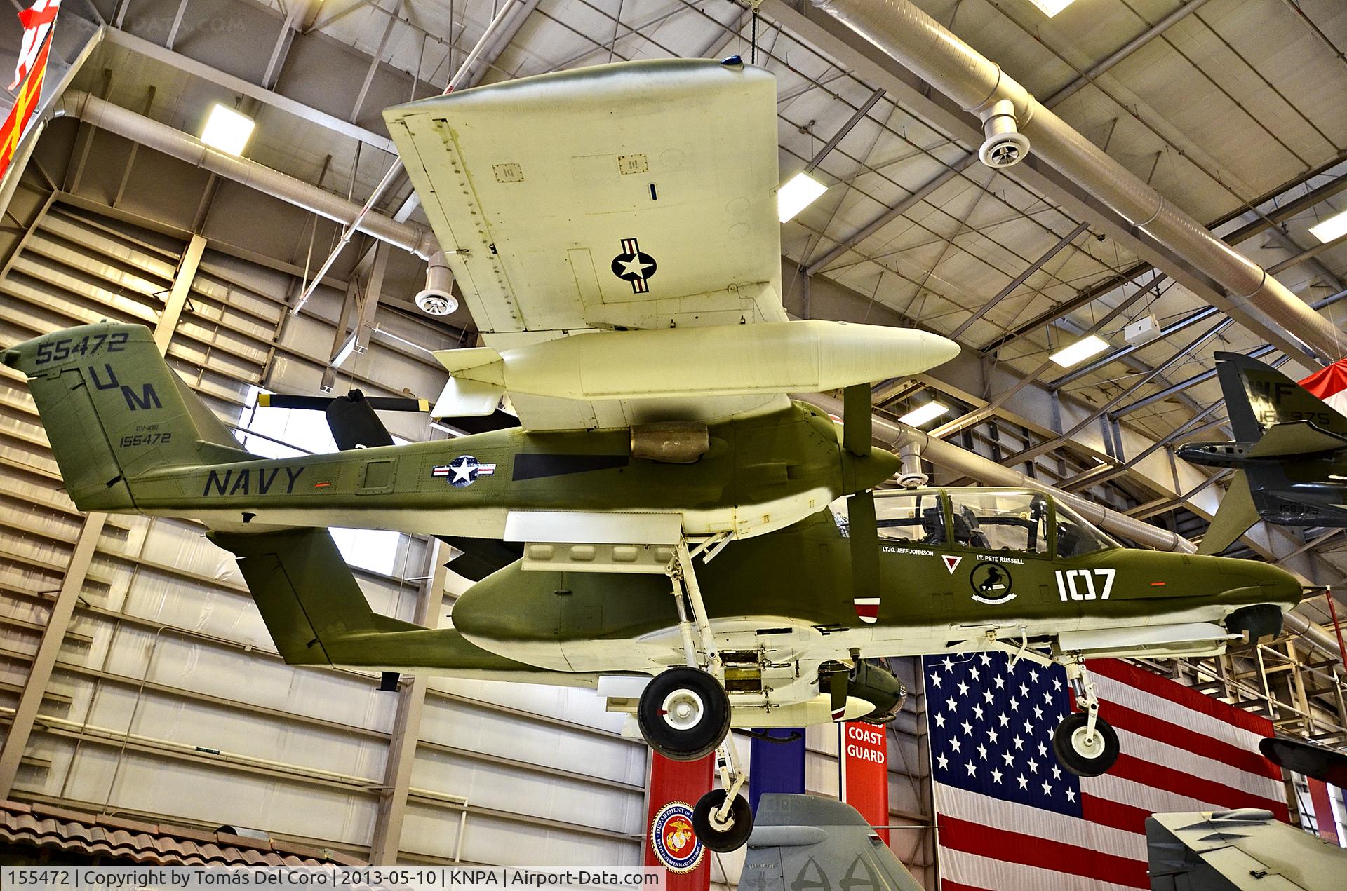 155472, North American Rockwell OV-10D Bronco C/N 305-83, North American Rockwell OV-10 Bronco BuNo 155472
(C/N 305-83)

National Naval Aviation Museum
TDelCoro
May 10, 2013